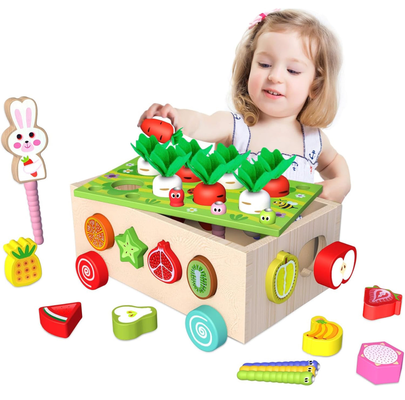 Montessori Garden Shape Sorter