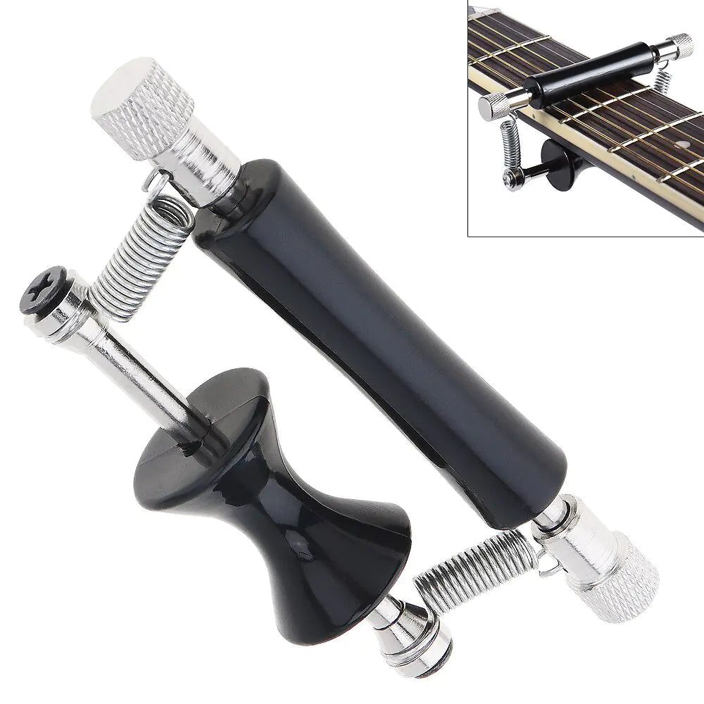 Rolling Guitar Capo Glider Quick Setup Sliding Capo