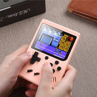 Handheld-Spielkonsole im Retro-Stil